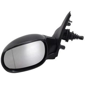 آیینه برقی چپ تاشو دستی با گرمکن 206 - 207 ایساکو